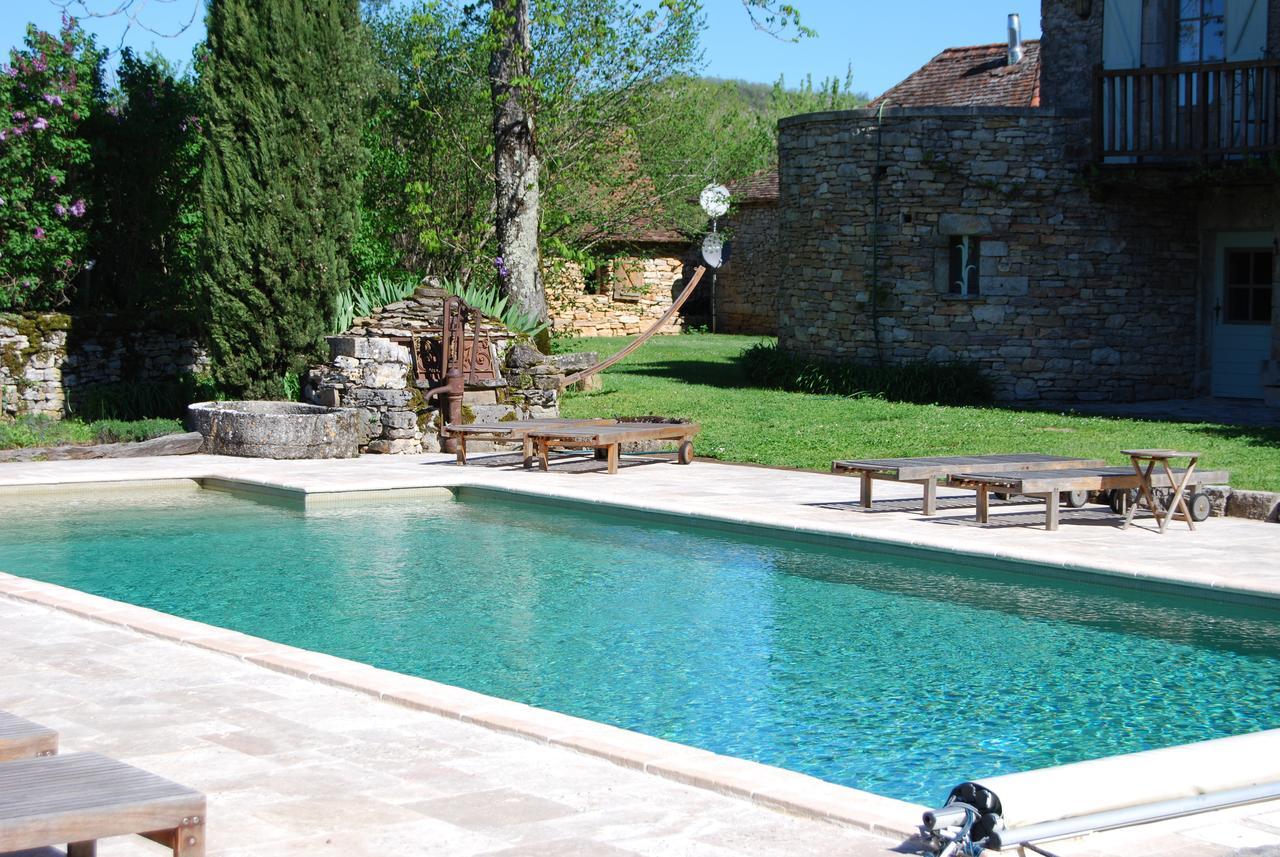 Mas De Garrigue Bed & Breakfast Calvignac Exterior foto
